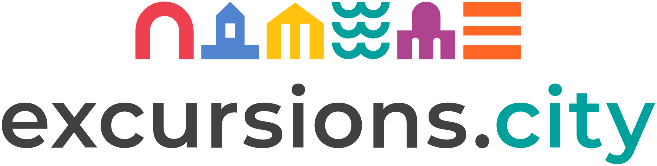 Logo excursions.city wersja podstawowa