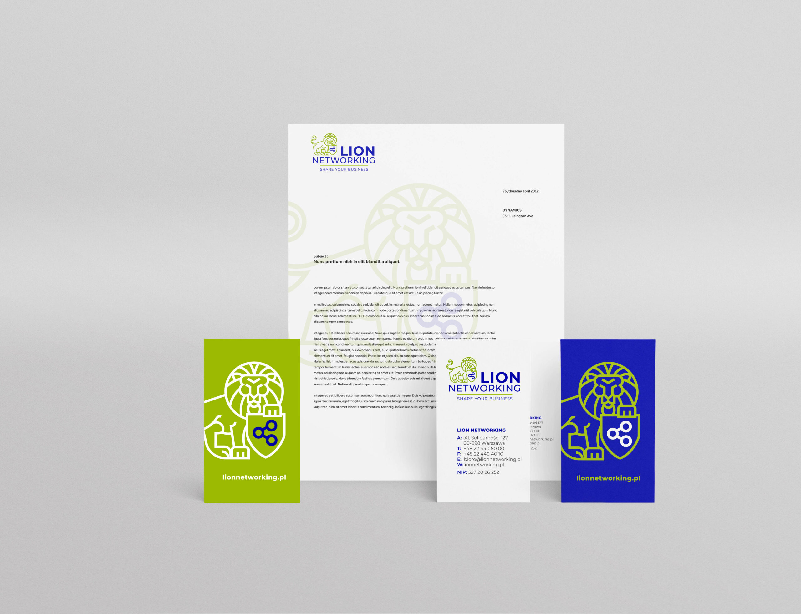 Mockup LN stationery