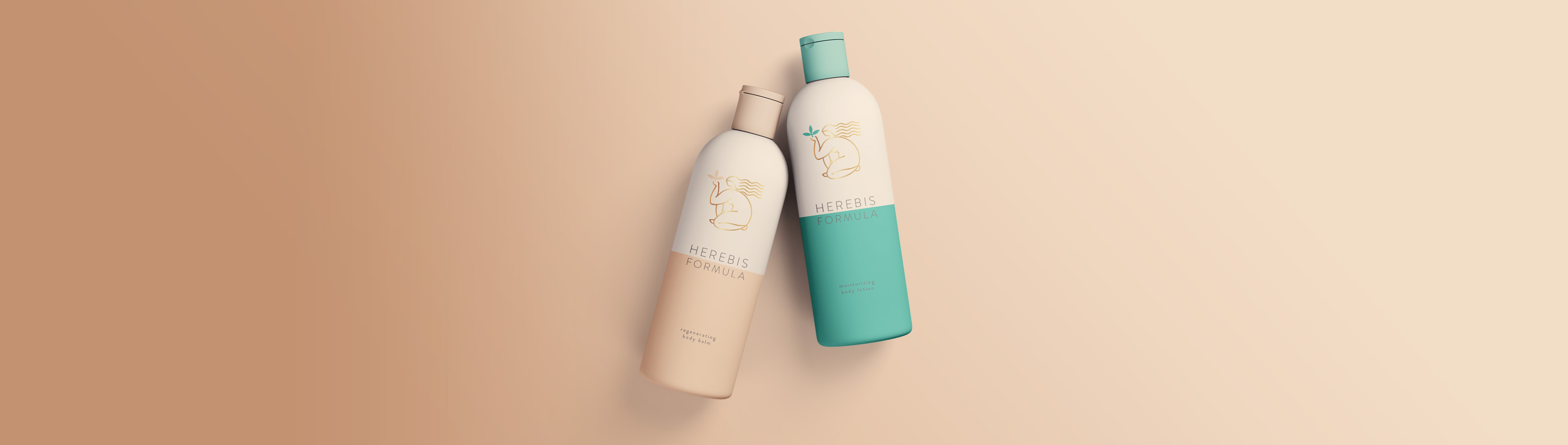 herebis mockup bottle